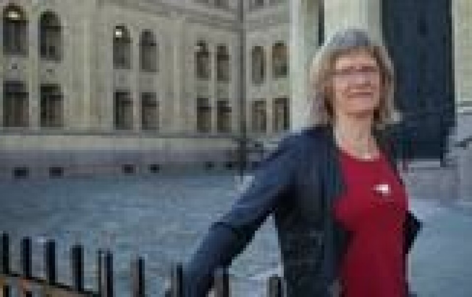 Karin Andersen (SV). Karin Andersen (SV). Foto: Mads Fremstad / ABC Nyheter