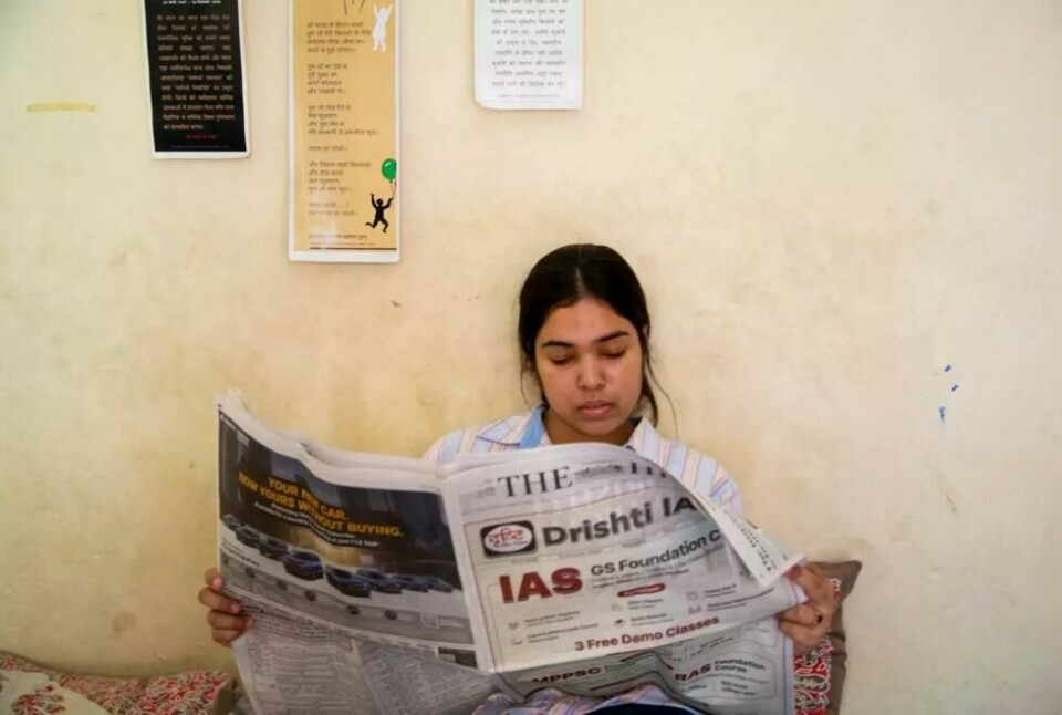 Studenten Prachi Sharma mener Modi har ødelagt bildet av India som et sekulært, tolerant og inkluderende samfunn. Studenten Prachi Sharma mener Modi har ødelagt bildet av India som et sekulært, tolerant og inkluderende samfunn. Foto: Showkat Nanda