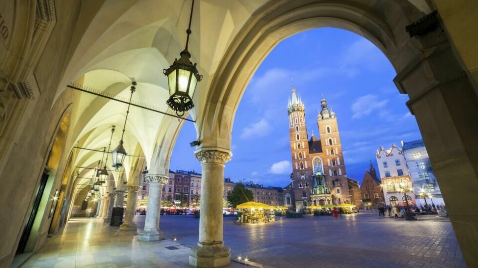 Krakow er Polens nest største by og hovedstad i regionen Lille-Polen. Her får du blanding av kultur, historie, shopping og nydelig mat. Foto: Apollo