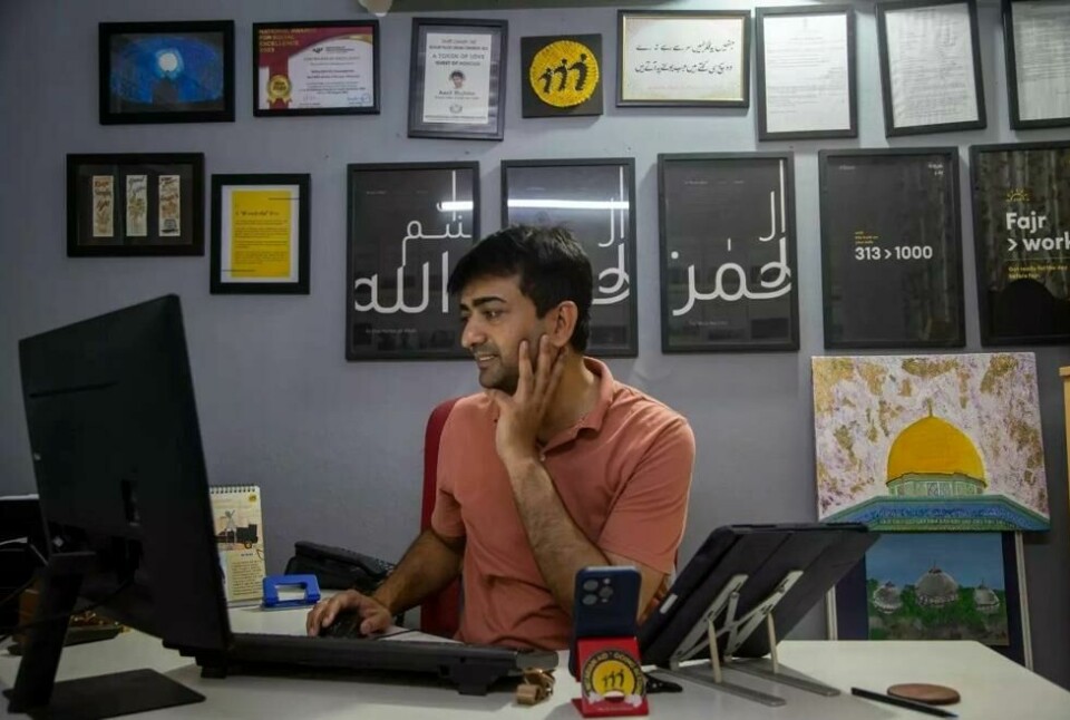 Asif Mujtaba forteller at det muslimske samfunnet lever i konstant frykt, etter lynsjinger og rutinemessig trakassering. Asif Mujtaba forteller at det muslimske samfunnet lever i konstant frykt, etter lynsjinger og rutinemessig trakassering. Foto: Showkat Nanda