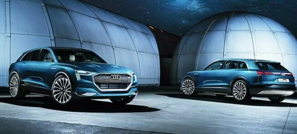 Foreløpig er bilen bare et konsept, men vi kjenner igjen detaljer fra dagens Audi A6 Allroad. Foreløpig er bilen bare et konsept, men vi kjenner igjen detaljer fra dagens Audi A6 Allroad.