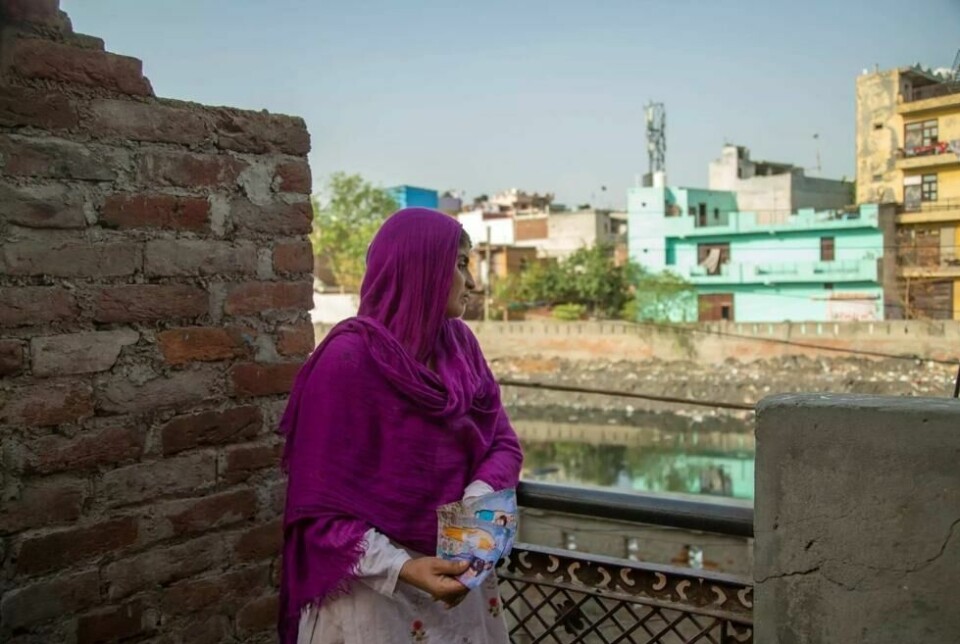 Banos håper valgresultatet kan føre til et tryggere India for muslimer. Etter at mannen hennes ble drept, klarer hun og familien seg så vidt på det lille hun tjener på å vaske og lage mat for familier i nabolaget. Banos håper valgresultatet kan føre til et tryggere India for muslimer. Etter at mannen hennes ble drept, klarer hun og familien seg så vidt på det lille hun tjener på å vaske og lage mat for familier i nabolaget. Foto: Showkat Nanda