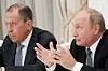 Vladimir Putin og Sergej Lavrov Foto: Maxim Shemetov / Reuters