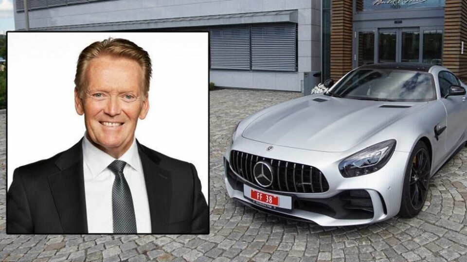 Konsernsjef Bjørn Maarud i Bertel O. Steen, som blant annet importerer Mercedes til Norge, mottok en solid utbetaling i fjor. Foto: Bertel O. Steen/Broom