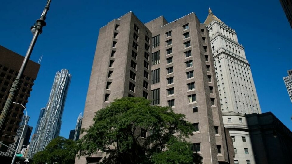 Epstein ble funnet død i sin fengselscelle i Metropolitan Correctional Center jail 10. august 2019. Epstein ble funnet død i sin fengselscelle i Metropolitan Correctional Center jail 10. august 2019. Foto: NTB / REUTERS / Jeenah Moon