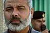 Hamas-lederen Ismail Haniyeh, her etter et møte med egyptiske representanter i 2006. Foto: Adel Hana / AP / NTB Foto: NTB