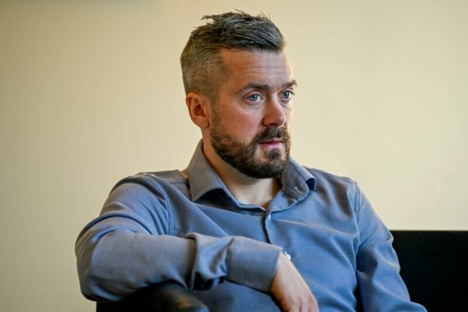 Kristoffer Ingebrigtsen i Sør-Rogaland tingrett under dag åtte av straffesaken mot Gjert Arne Ingebrigtsen, tidligere trener og far til Jakob Ingebrigtsen og hans søster.