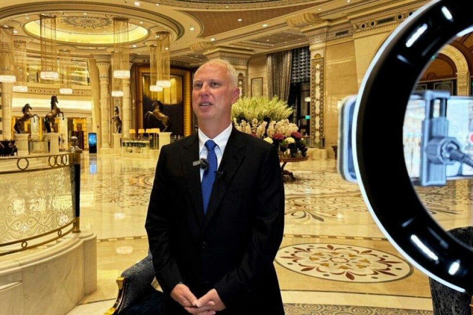 Forhandler Kirill Dmitrijev er ventet å besøke Washington denne uken, ifølge amerikanske medier. Her er Dmitriev fotografert i forbindelse med et besøk i Riyadh i Saudi-Arabia i februar.