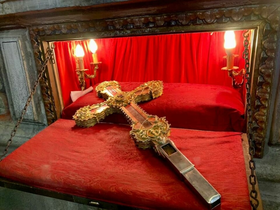 Klosteret Santo Toribio, som huser Lignum Crucis: det største fragmentet av Jesu Kristi kors. Klosteret Santo Toribio, som huser Lignum Crucis: det største fragmentet av Jesu Kristi kors. Foto: Turismo de Cantabria