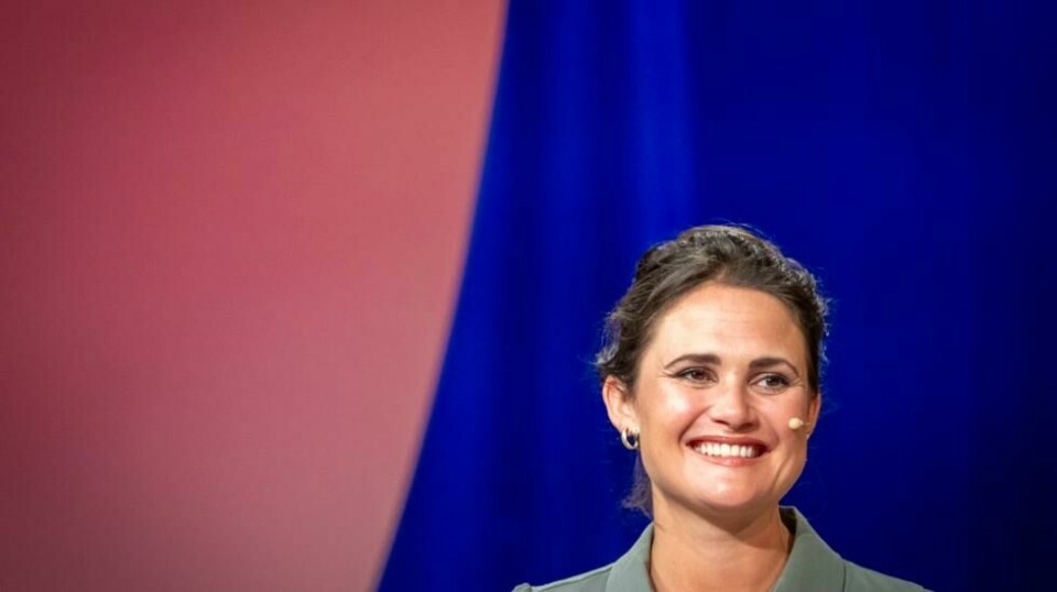 Kunnskapsminister Kari Nessa Nordtun (Ap) råder elevene til å omfavne det som er utfordrende når de nå skal starte opp med et nytt skoleår. Foto: Heiko Junge / NTB