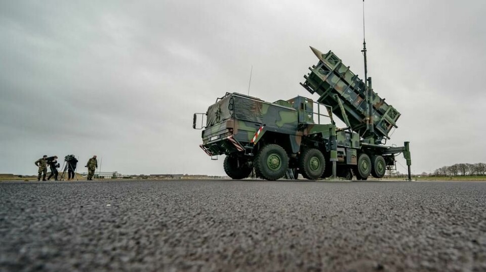Et tysk Patriot-missilbatteri. Tyskland og Nederland har i fellesskap gitt Ukraina ett Patriot-missilsystem.