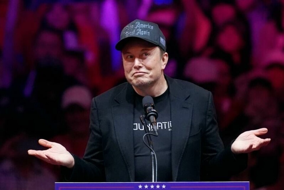 Retten i Delaware mener en lønnspakke til Tesla-sjef Elon Musk verdt over 620 milliarder kroner er i meste laget. Arkivfoto: Evan Vucci / AP / NTB