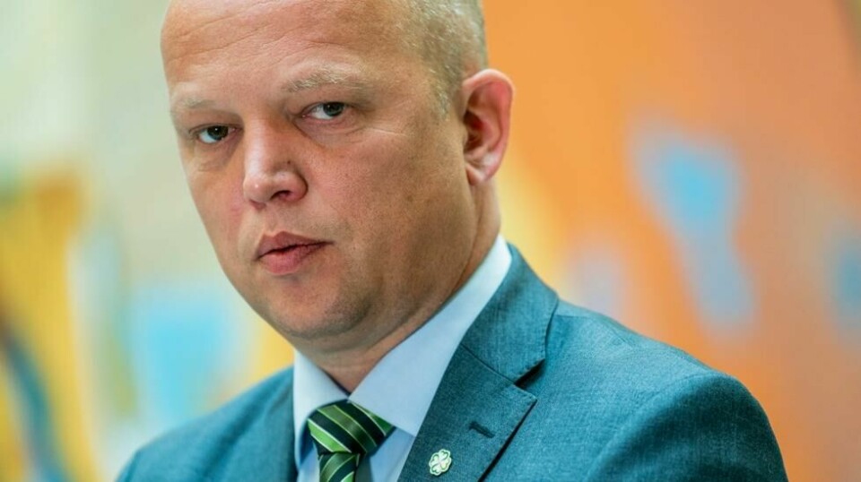 Senterparti-leder Trygve Slagsvold Vedum