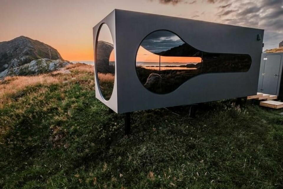 Birdbox Reksta ligger idyllisk til på en øy utenfor Florø. Birdbox Reksta ligger idyllisk til på en øy utenfor Florø. Foto: Campanyon