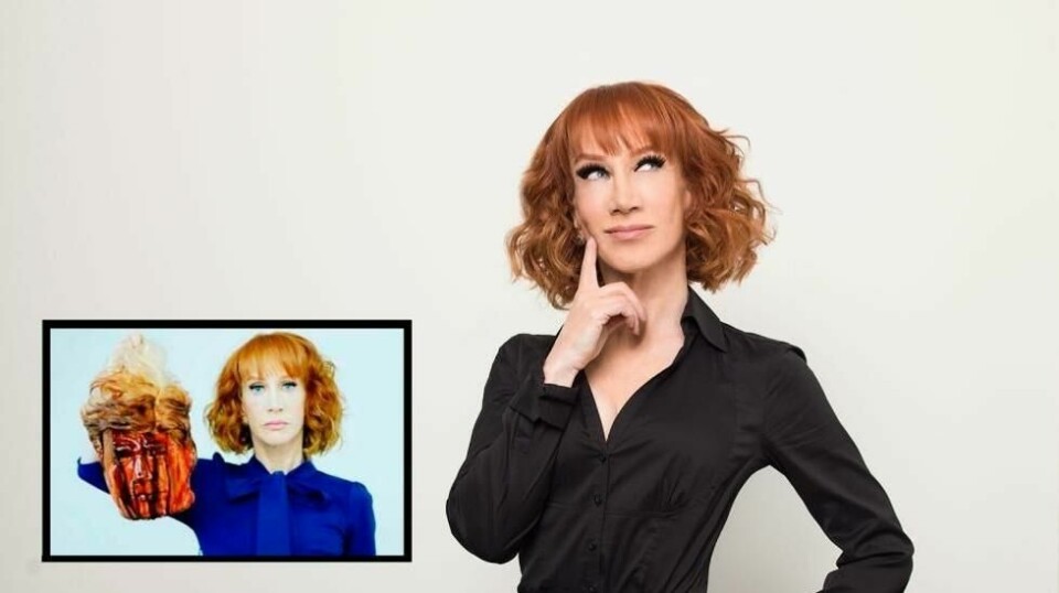 Kathy Griffin har fått føle Donald Trumps vrede, etter at hun poserte med et avkuttet hode (innfelt) 30. mai.