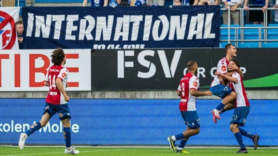 Johannes Hummelvoll-Nunez ble matchvinner da KFUM Oslo slo Molde.