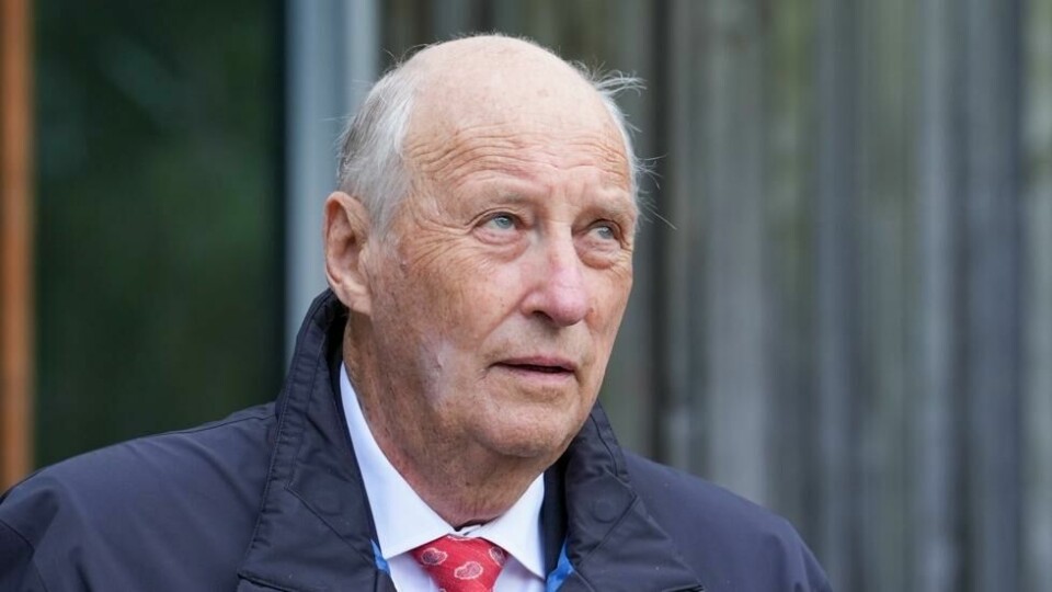 Folk liker ikke at kong Harald blir brukt som talerør i «Nytt på Nytt-vits. Folk liker ikke at kong Harald blir brukt som talerør i «Nytt på Nytt-vits. Foto: Lise Åserud / NTB