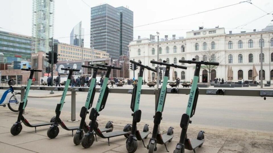 Antall skader har eskalert med økt bruk av elsparkesykler. Både politiet og Trygg Trafikk har signalisert at de ønsker strengere regler for elsparkesykler for å forebygge alvorlige ulykker .Foto: Terje Pedersen / NTB scanpix