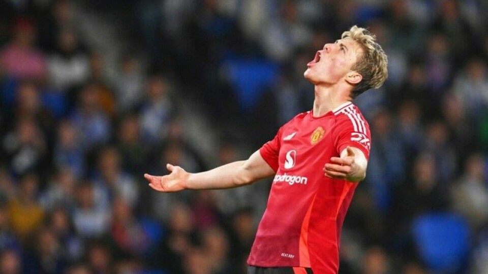 Rasmus Højlund har hatt en tøff sesong i Manchester United.