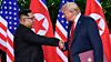 Kim Jong-un og Donald Trump under møtet i Singapore 12. juni. Foto: Susan Walsh / AP