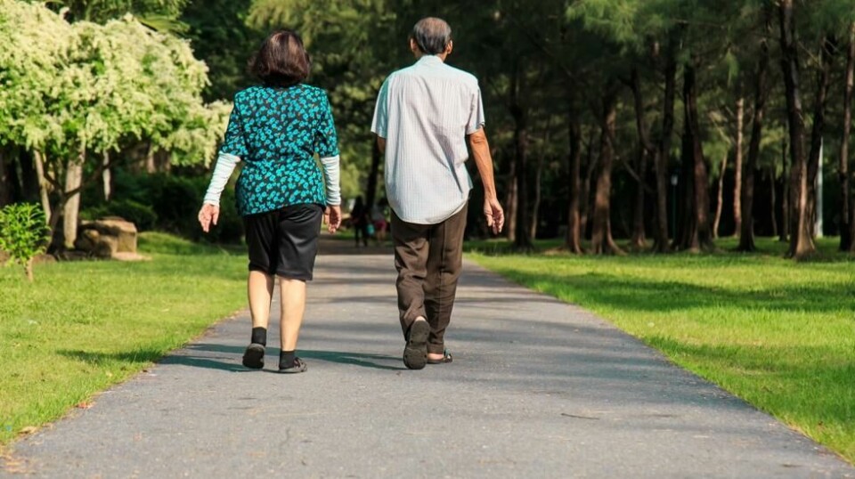 De som har diagnosen diabetes type 2 bør gå en liten tur etter hvert måltid for å senke blodsukkeret, anbefaler ny forskning. Illustrasjonsfoto: Colourbox.com