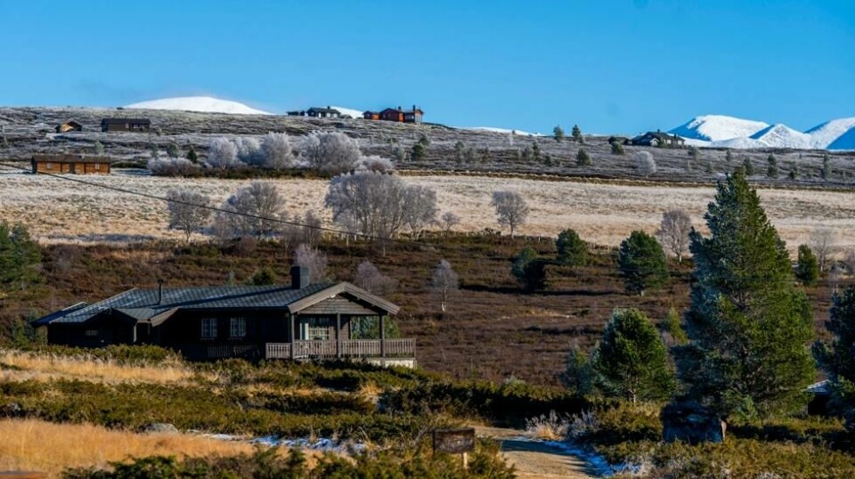 Mange stenger hytta for vinteren de neste ukene. Men ikke alle hytteeiere gjør nok for å unngå frost- og vannskader. Foto: Håkon Mosvold Larsen / NTB
