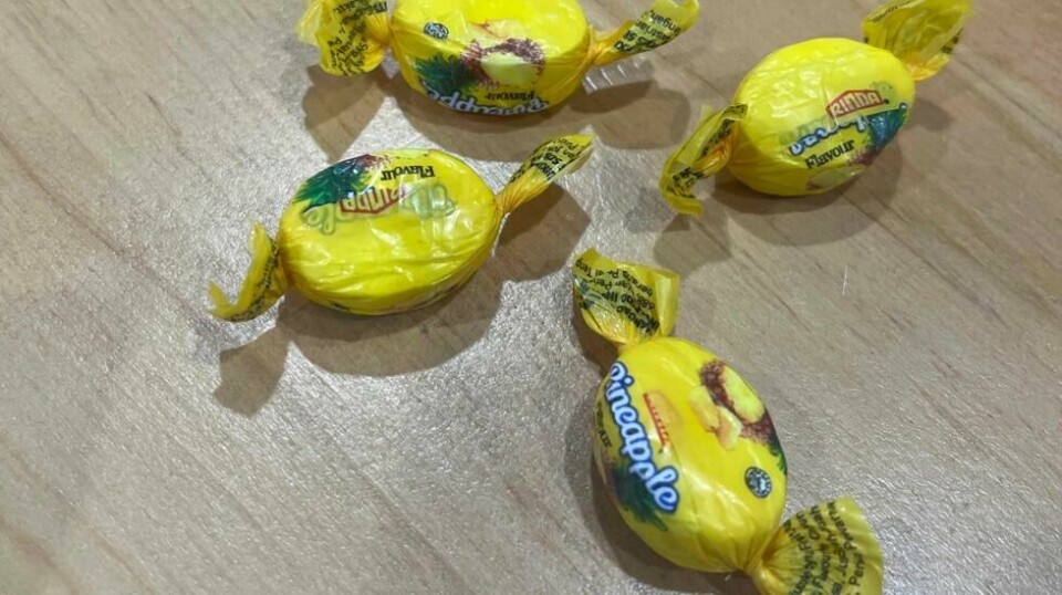 Dette godteriet fra Malaysia viste seg å inneholde noe helt annet enn det etiketten tilsa.
