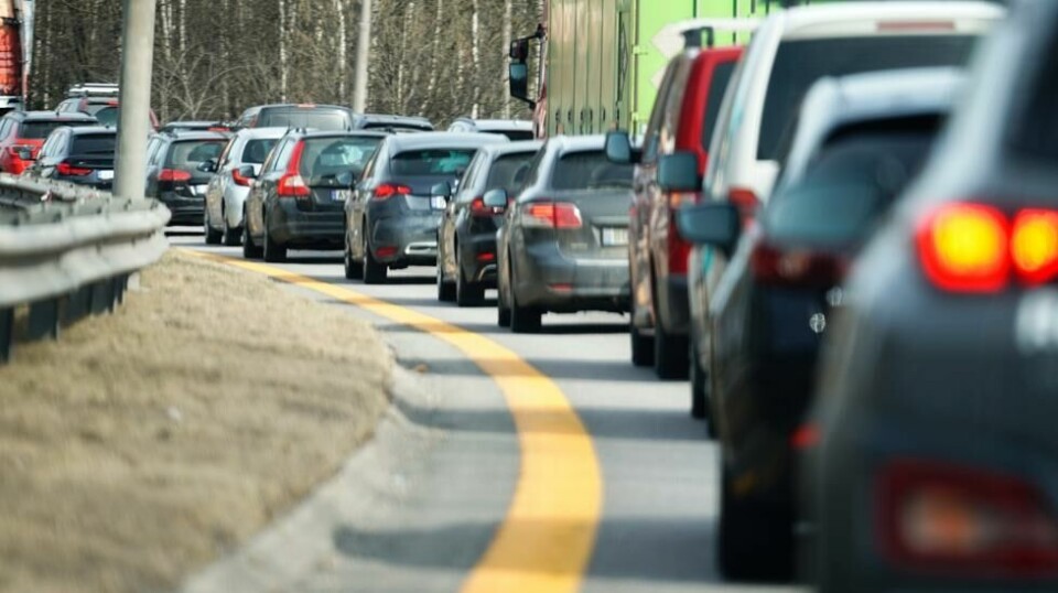 Fredagen i palmehelgen skiller seg ut som den dagen med flest trafikkulykker i forbindelse med påskeutfarten. Illustrasjonsfoto: Heiko Junge / NTB