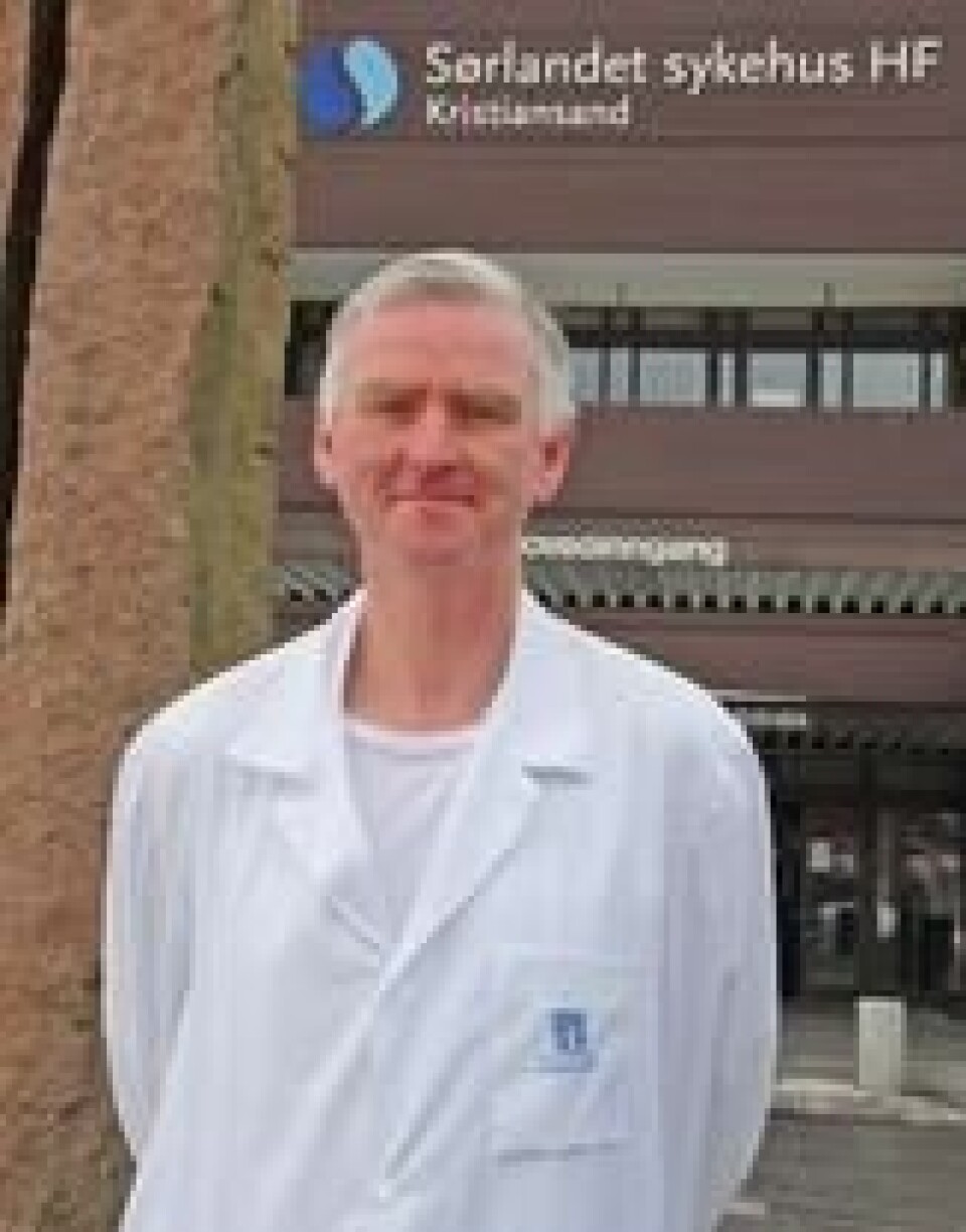Øre-nese-halsspesialist: Sverre Steinsvåg. Øre-nese-halsspesialist: Sverre Steinsvåg. Foto: Privat