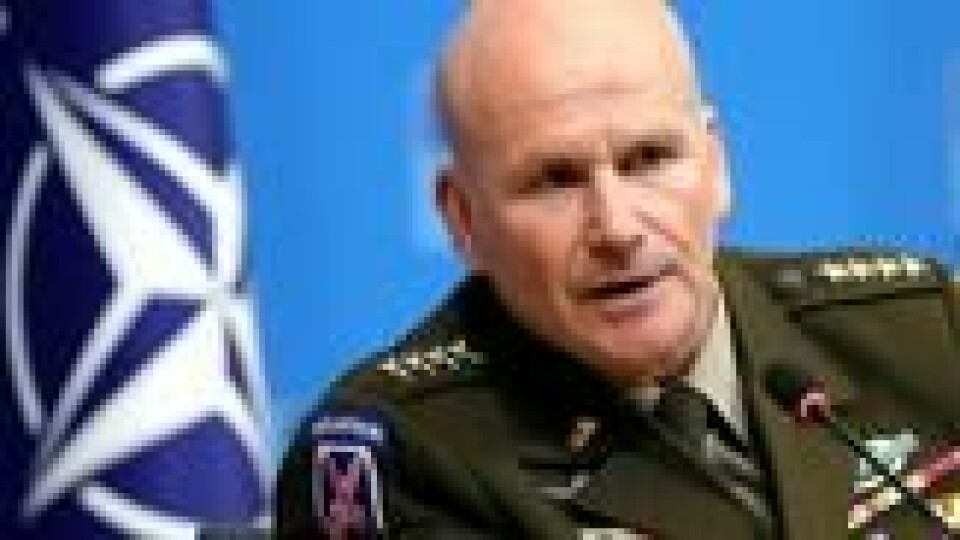 USAs øverste militære leder i Europa, general Chris Cavoli. (AP Photo/Virginia Mayo, File) USAs øverste militære leder i Europa, general Chris Cavoli. (AP Photo/Virginia Mayo, File) Foto: NTB