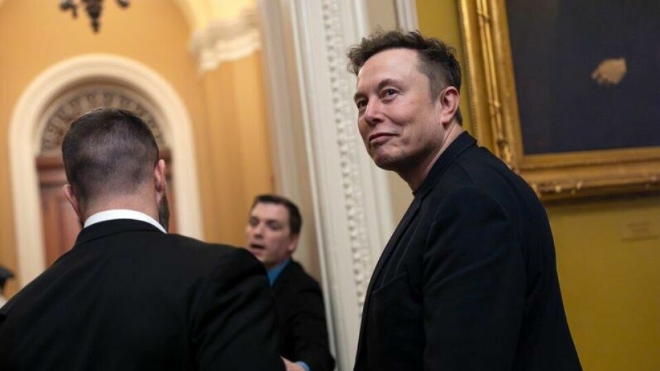 Elon Musk har fått ledervervet i det nye departementet for effektivisering av staten. Elon Musk har fått ledervervet i det nye departementet for effektivisering av staten. Foto: J. Scott Applewhite / AP