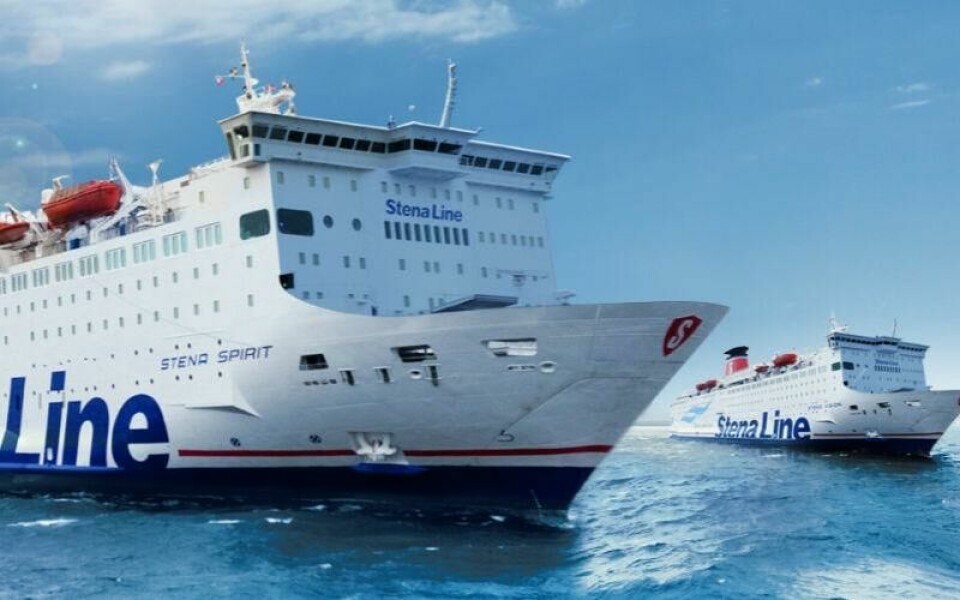 Stena Spirit eies av Stena Line og går i trafikk mellom Karlskrona i Sverige og Gdynia i Polen.