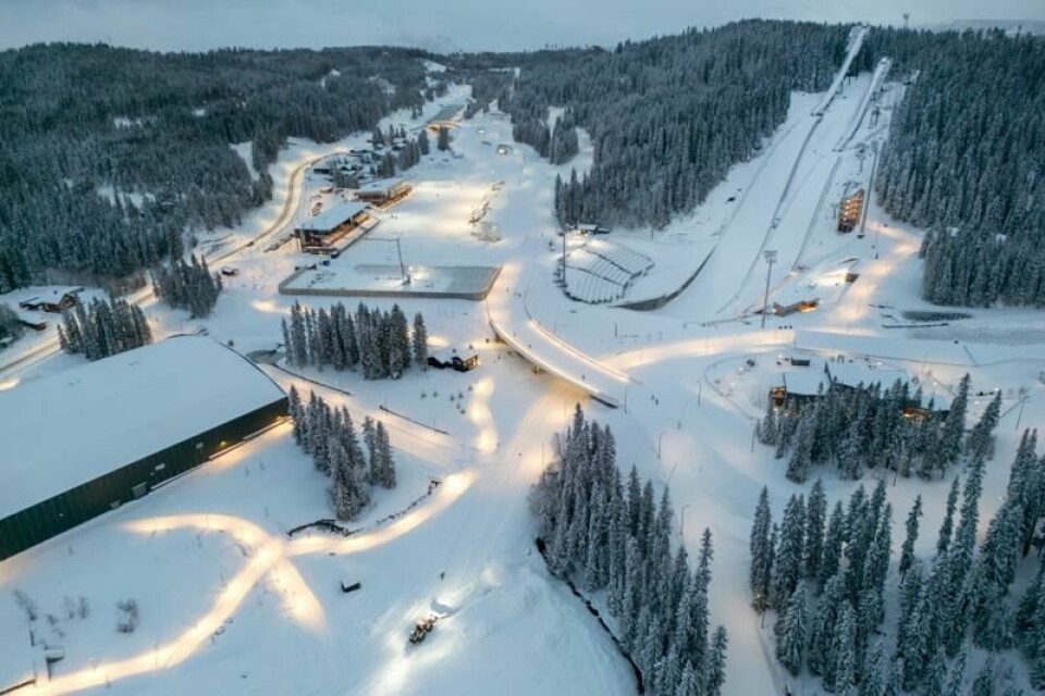 På Granåsen skisenter vil øvelsene i VM avholdes. På Granåsen skisenter vil øvelsene i VM avholdes. Foto: NTB