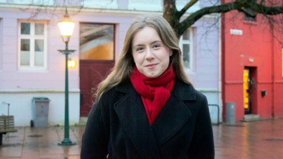 Alexandra Schonhowd Sørensen, leiar i Bergen AUF.