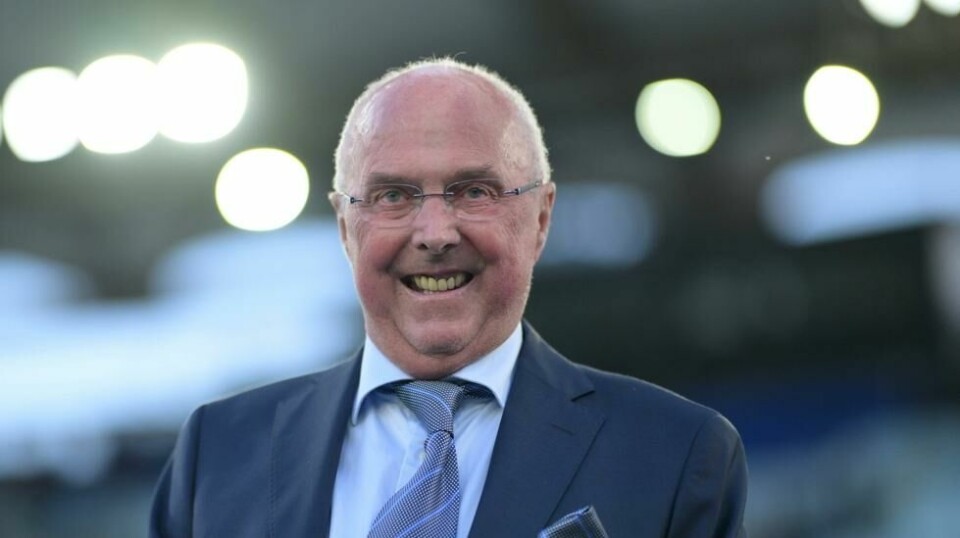 Sven Göran Eriksson får statue. Foto: Alfredo Falcone/LaPresse via AP / NTB