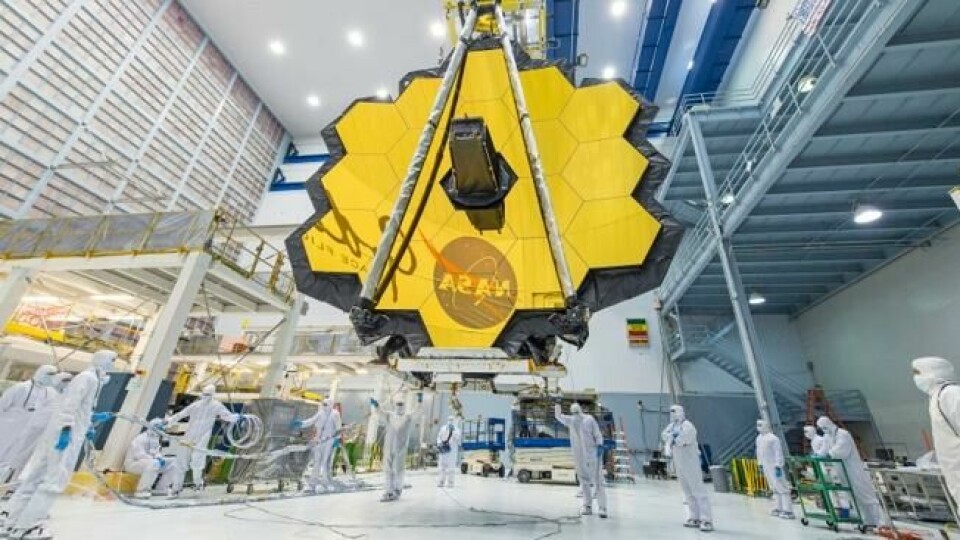 James Webb Space-teleskopet blir produsert ved NASAs Goddard Space Flight Center. James Webb Space-teleskopet blir produsert ved NASAs Goddard Space Flight Center. Foto: Desiree Stover / NASA/AP