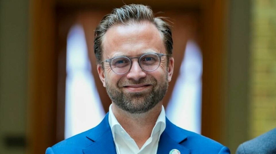 Høyres Nikolai Astrup går hardt ut mot statssekretær Erlend Grimstad. Foto: Terje Pedersen / NTB