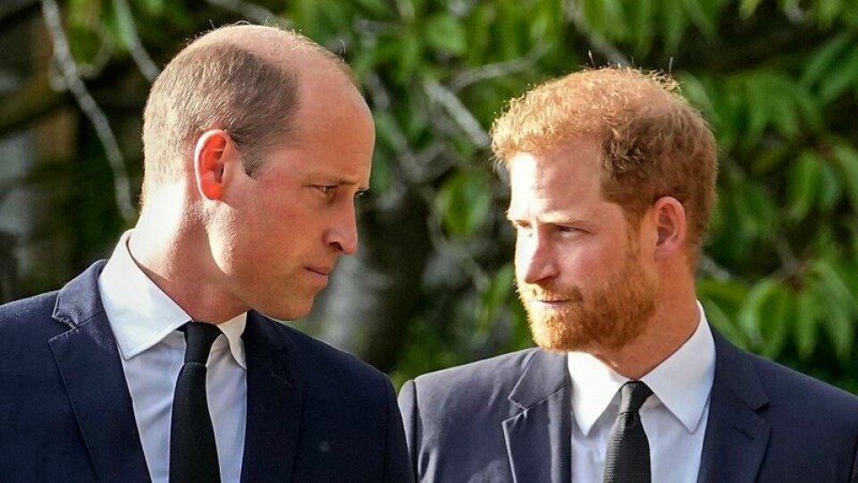 I flere år har det versert rykter om vondt blod mellom brødrene prins William og prins Harry. Nå kommer tidligere kommunikasjonsrådgiver, Jason Knauf, med avsløringer om den angivelige riften. Her er de avbildet i 2022.