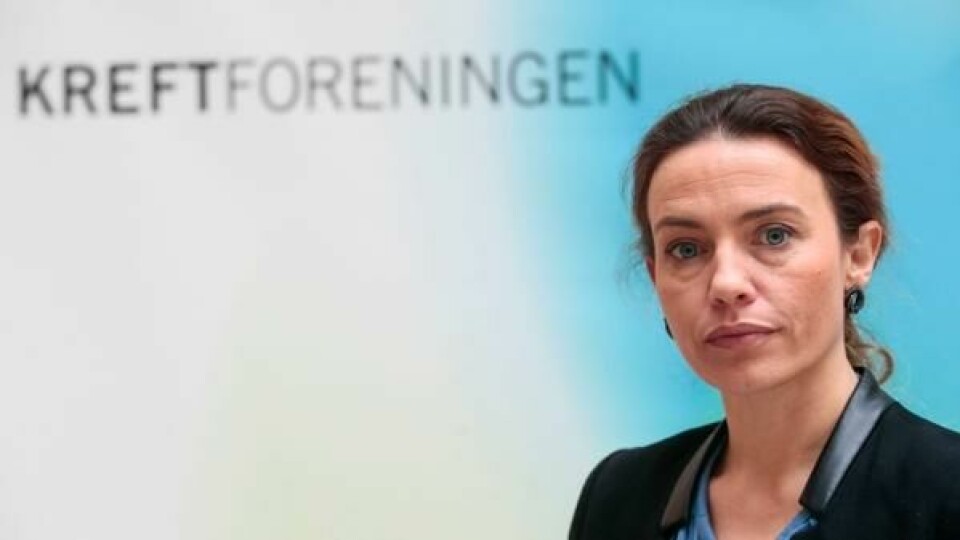 For å gi norske kreftpasienter raskere tilgang på ny og lovende behandling skal Kreftforeningen bidra til å utvikle medisiner. På bildet ses Ingrid Stenstadvold Ross, generalsekretær i Kreftforeningen.