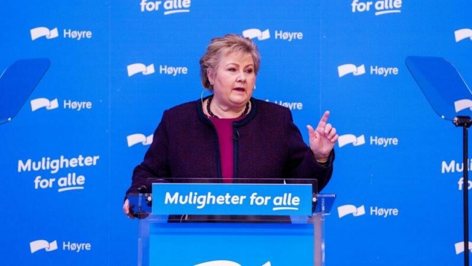 Høyre-leder Erna Solberg vil ikke senke den kriminelle lavalderen. Men det er det mange i Høyre som vil.