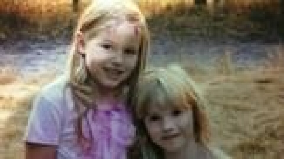 Søstrene Leia (8) og Caroline (5) Carrico forsvant fra sitt hjem i California Søstrene Leia (8) og Caroline (5) Carrico forsvant fra sitt hjem i California Foto: Privat/AP