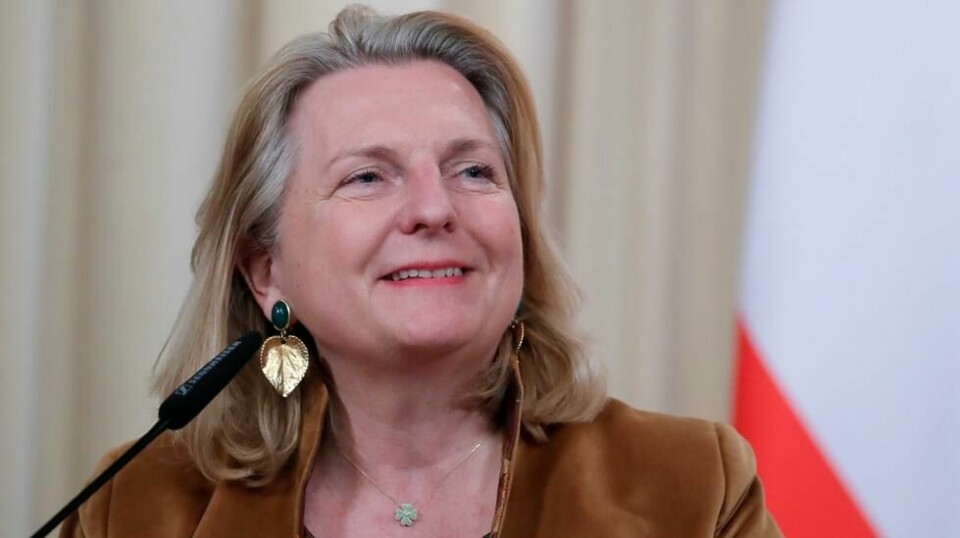 Tidligere utenriksminister i Østerrike, Karin Kneissl, bor nå i Russland.
