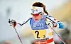 Maria Rydqvist (SWE) i aksjon under verdenscuprennet i langrenn på Lillehammer. Foto: Jon Olav Nesvold / NTB scanpix