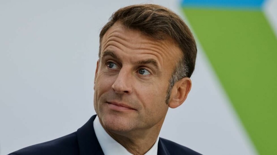 Frankrikes president Emmanuel Macron.