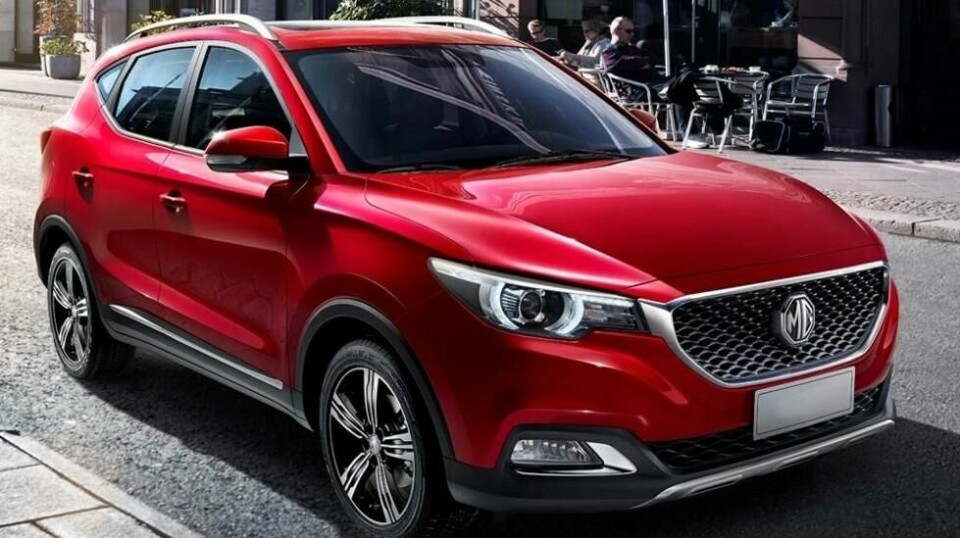 XS er den andre SUV-en ut fra MG, det tradisjonsrike merket har nå kinesiske eiere.