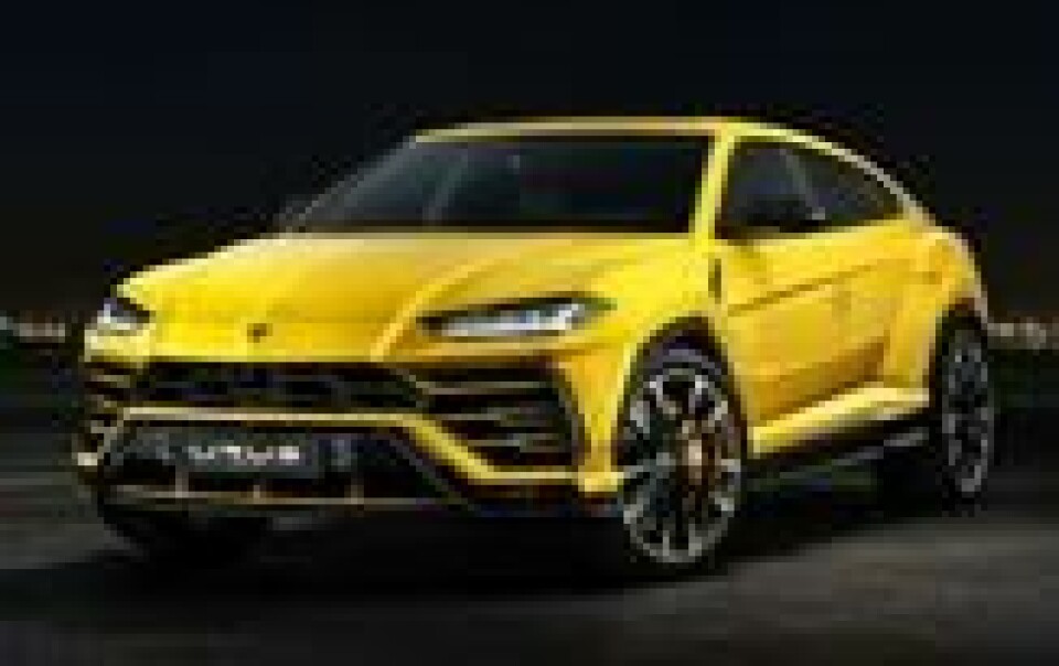 Lamborghini vil gjerne sette litt farge på SUV-utvalget også. Lamborghini vil gjerne sette litt farge på SUV-utvalget også.