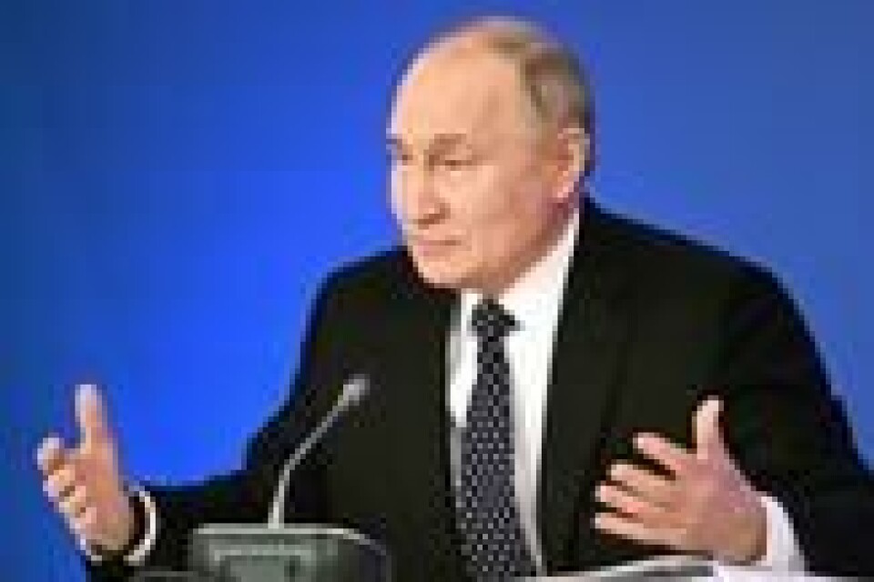 Russlands president Vladimir Putin. Russlands president Vladimir Putin. Foto: Pavel Bednyakov / AP