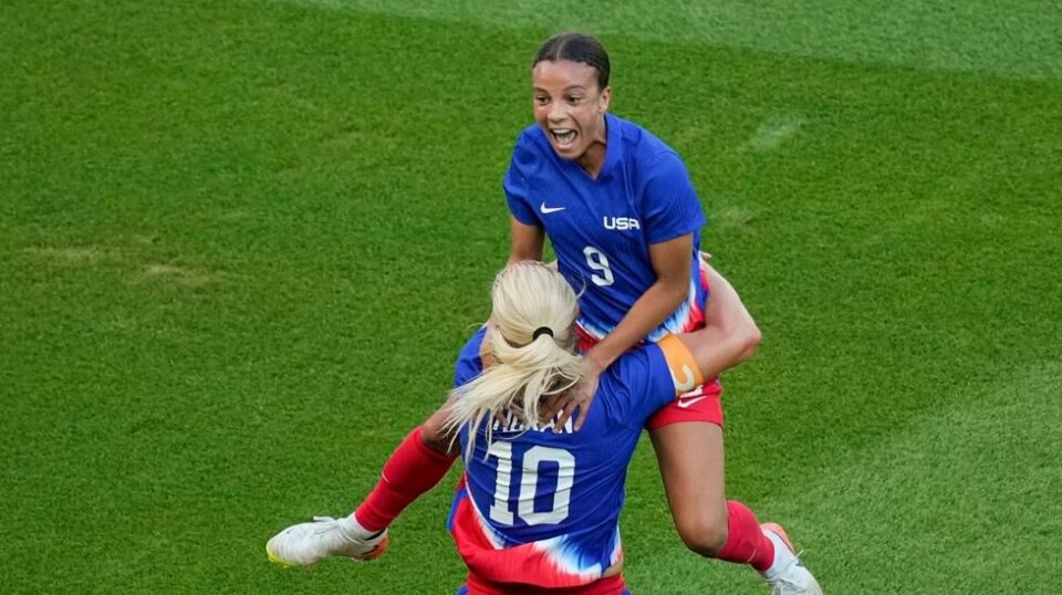 Mallory Swanson avgjorde OL-finalen for USA. Foto: Vadim Ghirda / AP / NTB