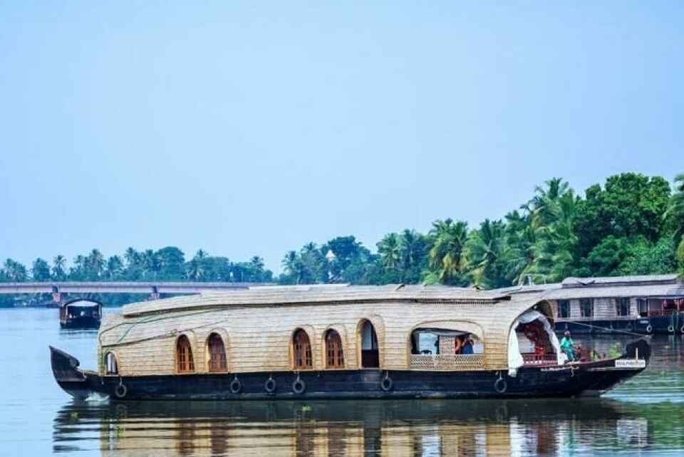 I Alleppuzha kan du overnatte på en lukseriøs husbåt. I Alleppuzha kan du overnatte på en lukseriøs husbåt. Foto: ReflectedSeredipity/Flickr/CC