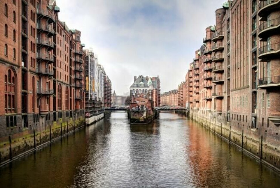 Speicherstad er verdens største varehusdistrikt, og står på UNESCOs verdensarvliste. Speicherstad er verdens største varehusdistrikt, og står på UNESCOs verdensarvliste. Foto: Marcus Pink/Flickr/CC